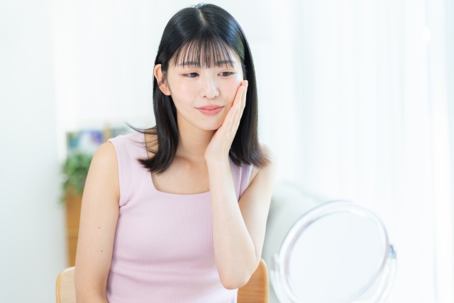 ケアする女性
