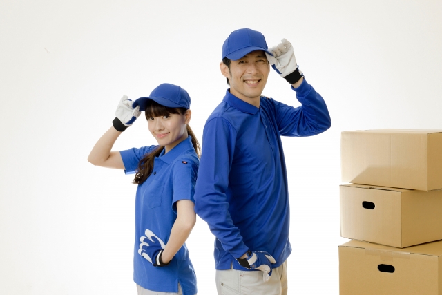 作業員の男女