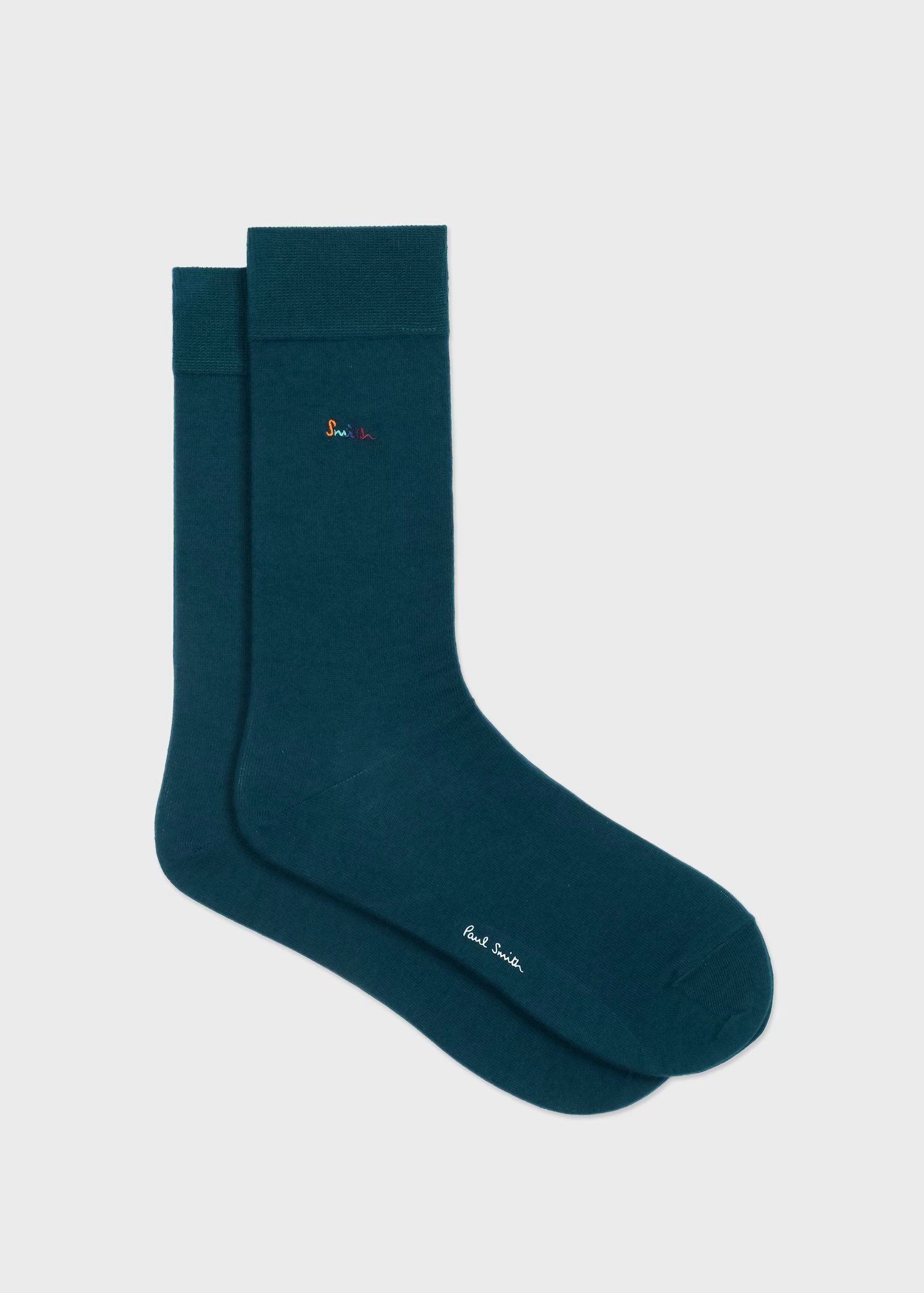 Paul Smith カラフル ロゴ エンブロイダリー ソックス