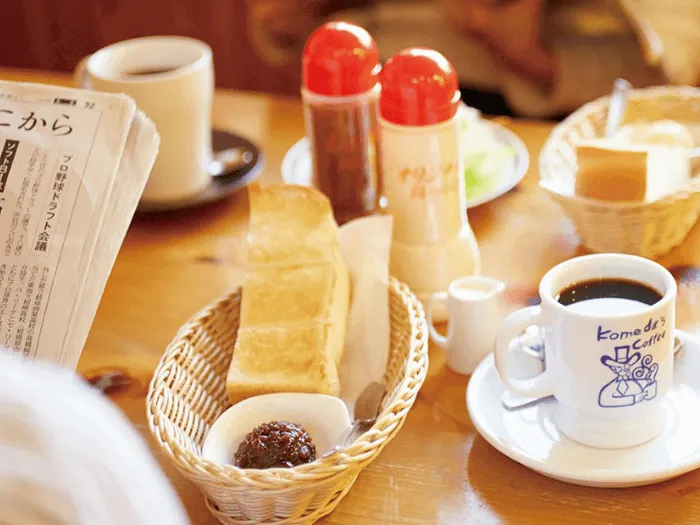 コメダ珈琲店モーニング画像