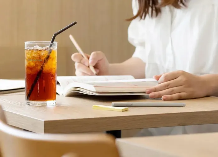 カフェ・ド・クリエのアイスティー