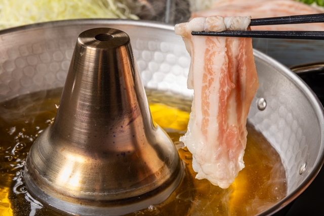 しゃぶしゃぶ風景