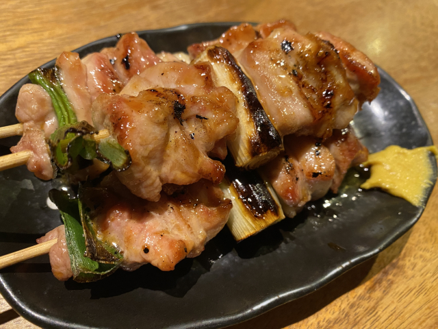 できたてのねぎま串のイメージ
