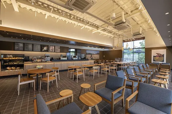 スターバックスの内装