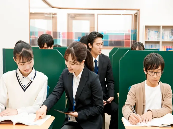 フリーステップ1対2指導画像