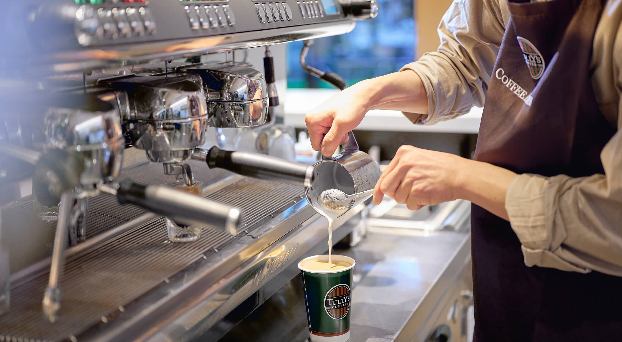 タリーズのカフェラテ