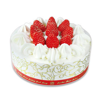 不二家の苺のショートケーキ