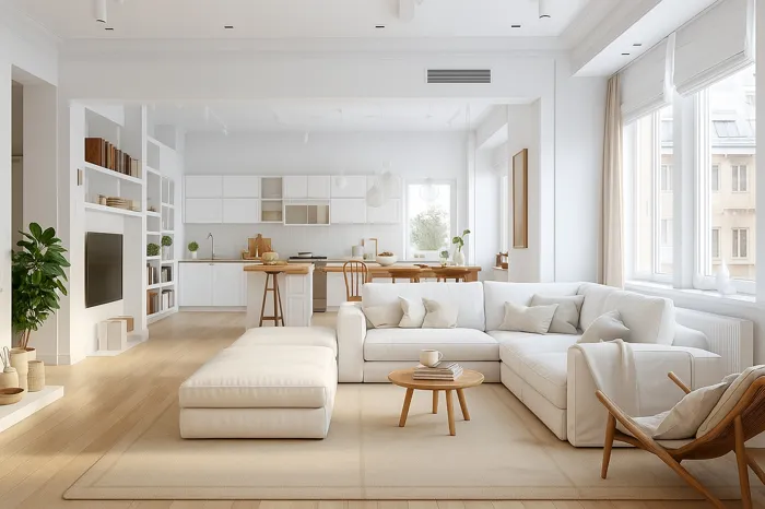 洗練されたリビング空間