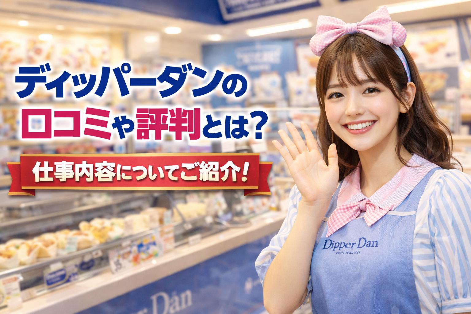 ディッパーダンのバイトの口コミや評判とは？仕事内容についてもご紹介！