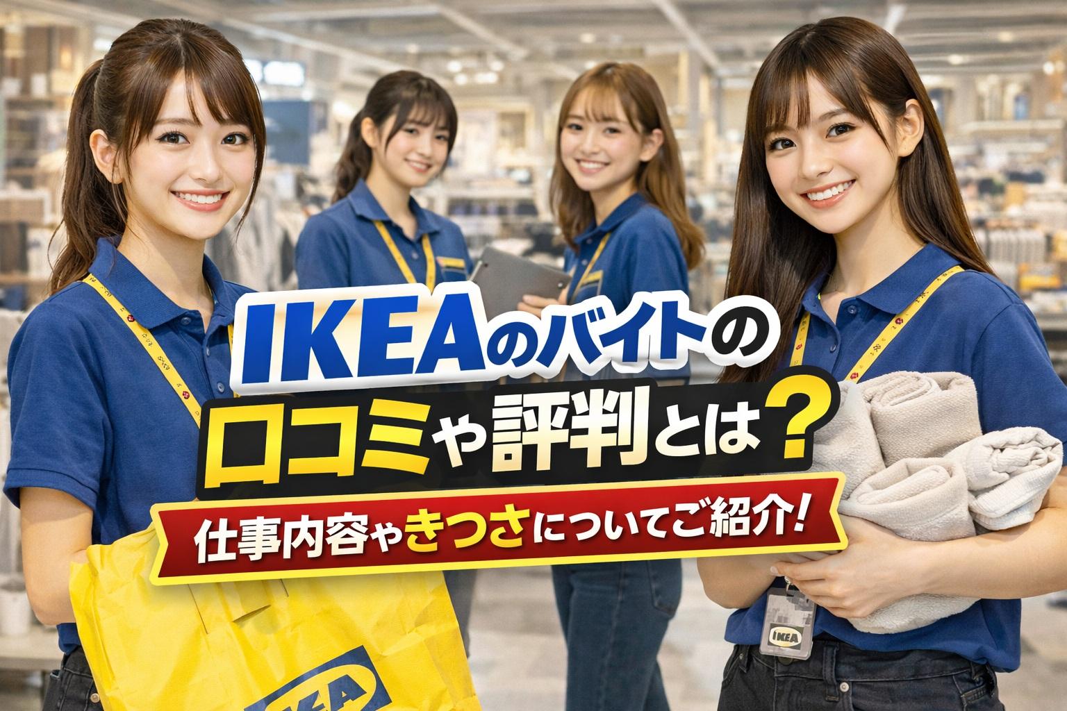 IKEAのバイトの口コミや評判とは？仕事内容についてもご紹介！