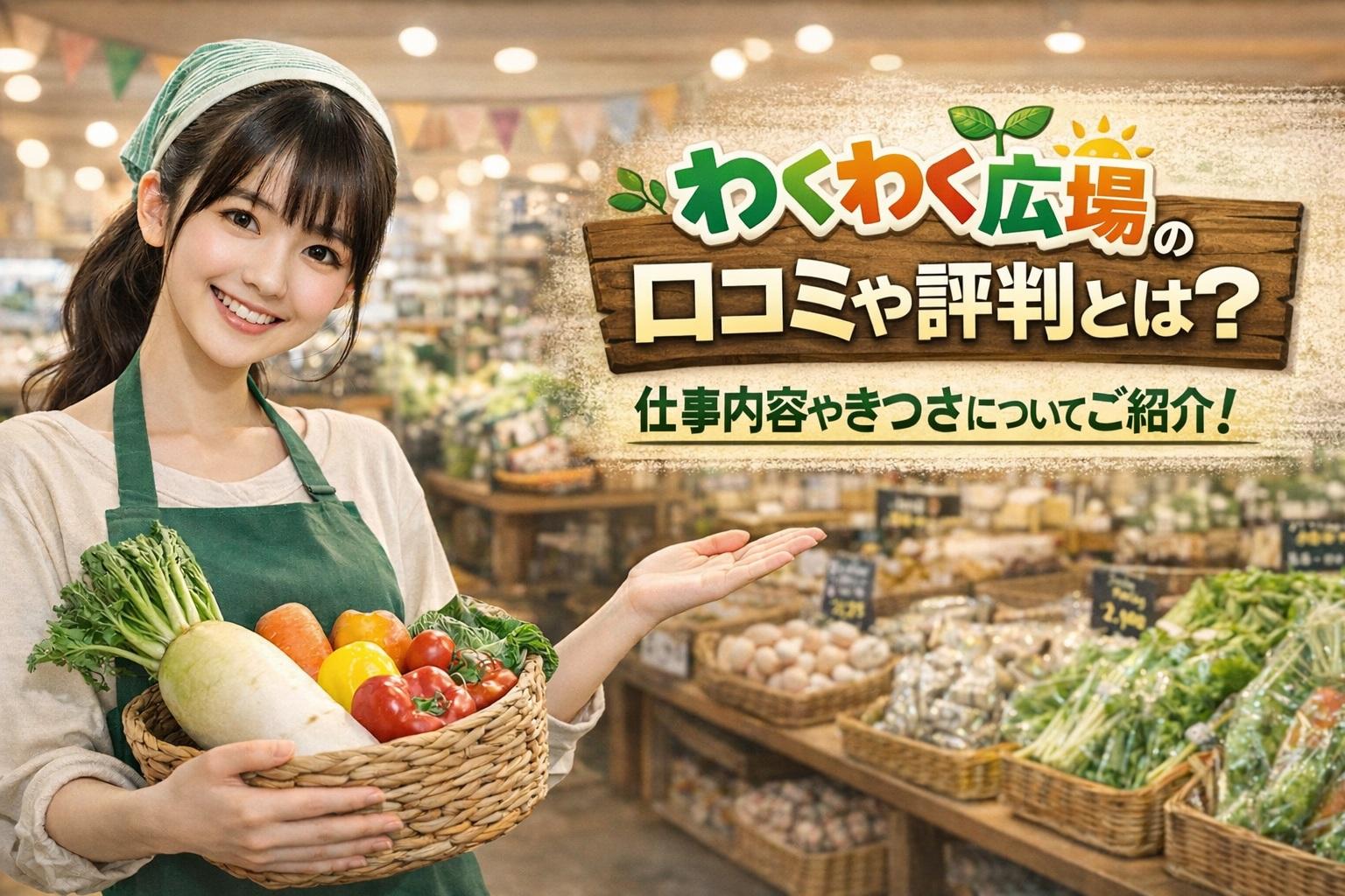 わくわく広場のバイトの口コミや評判とは？仕事内容についてもご紹介！