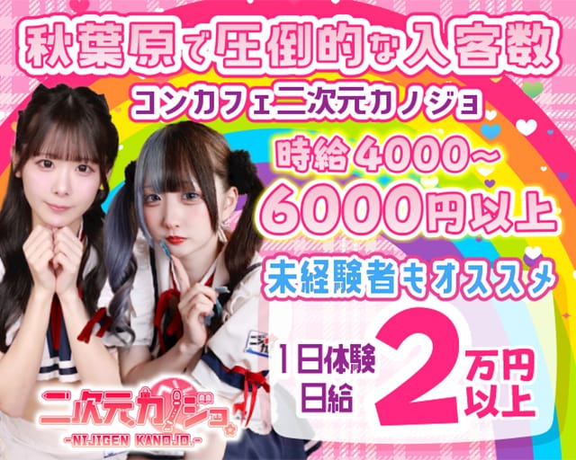 二次元カノジョ（千代田区）の女性バイト求人情報
