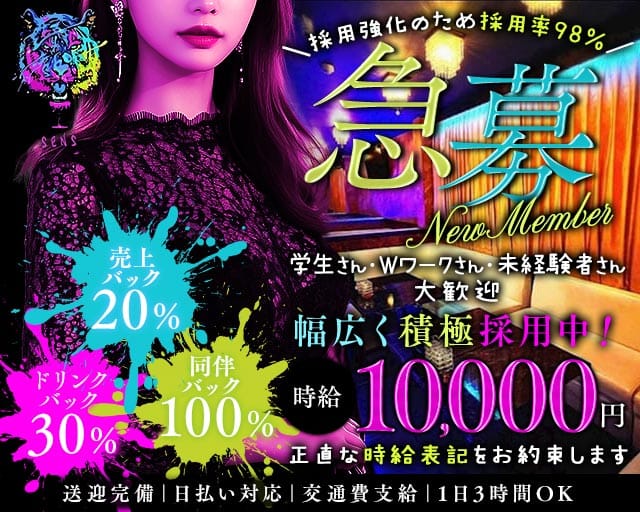 SENS（センス）（栃木県）の女性バイト求人情報