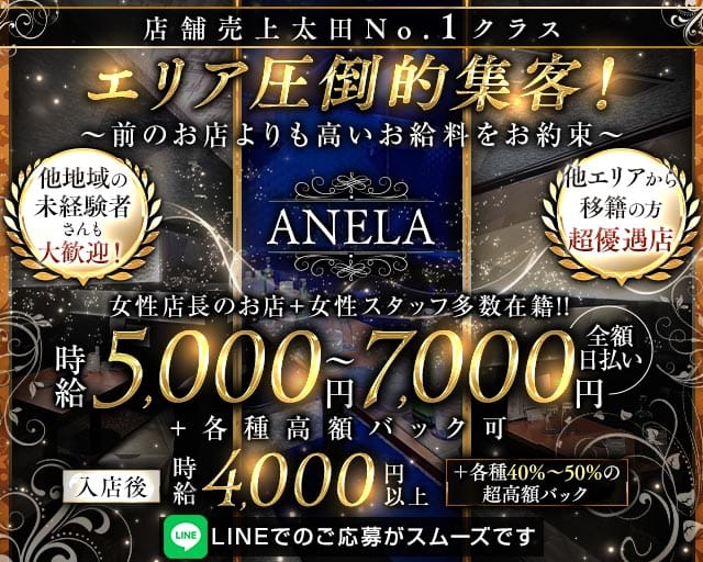 ANELA（アネラ）（群馬県）の女性バイト求人情報
