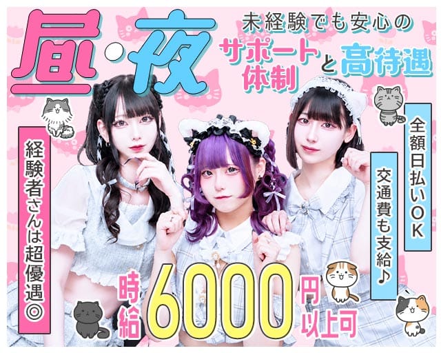 【昼・夜】あんどねこ（豊島区）の女性バイト求人情報