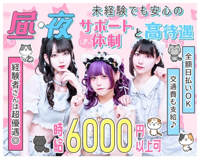 【昼・夜】あんどねこ（豊島区）の女性バイト求人情報