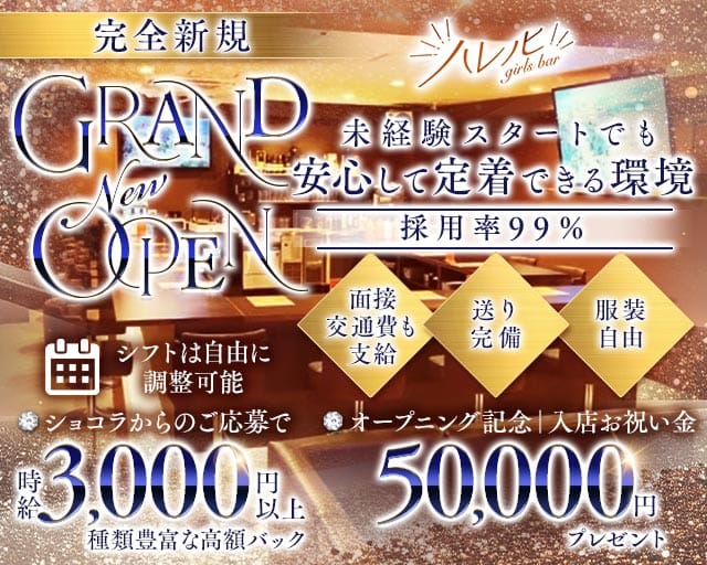 【南浦和】ガールズバー ハレノヒの女性バイト求人情報
