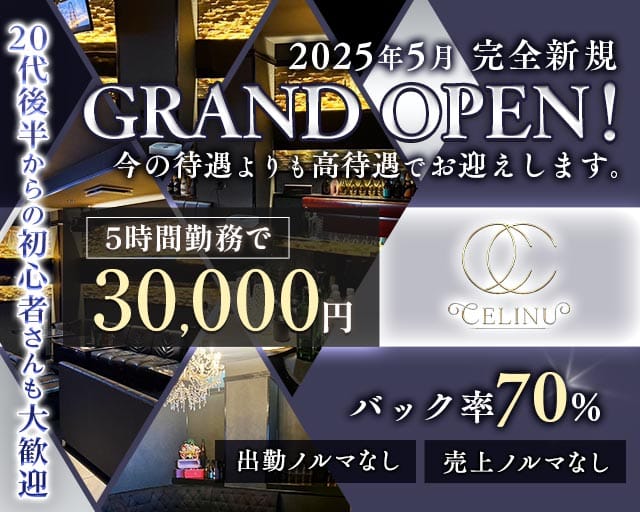 【水戸】CLUB SELINU（セリーヌ）（茨城県）の女性バイト求人情報