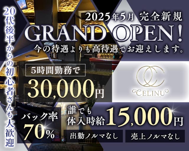 【水戸】CLUB SELINU（セリーヌ）（茨城県）の女性バイト求人情報