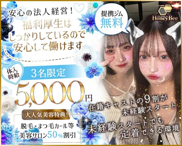 Girls bar Honey Bee（ハニービー）（静岡県）の女性バイト求人情報