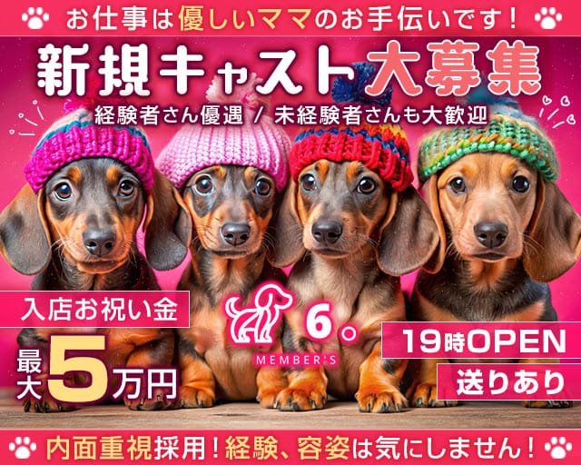 members6（メンバーズシックス）の女性バイト求人情報