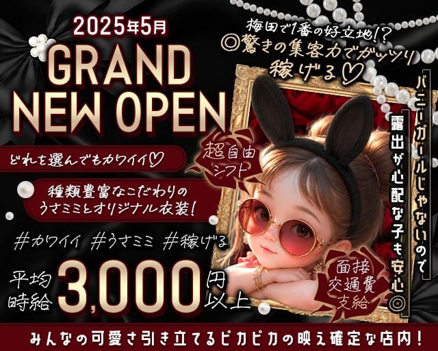 コンカフェ MissBunny（ミスバニー）（大阪市北区）の女性バイト求人情報