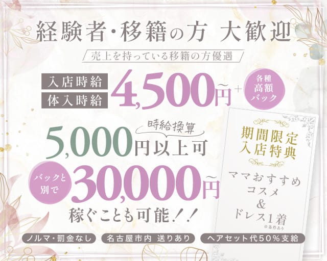 MEMBERS LOUNGE LUCIA（ルチア）（名古屋市）の女性バイト求人情報