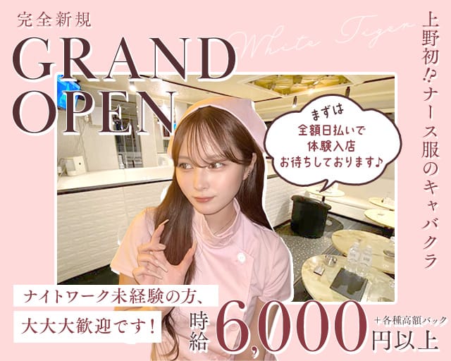 ホワイトタイガー（台東区）の女性バイト求人情報