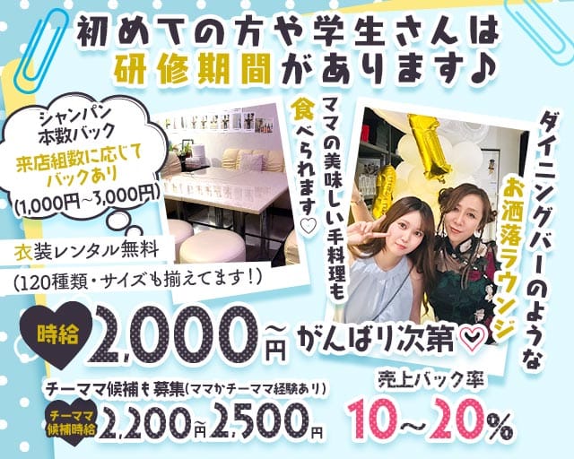 Lounge 成ねぇ（なりねぇ）（岡山県）の女性バイト求人情報