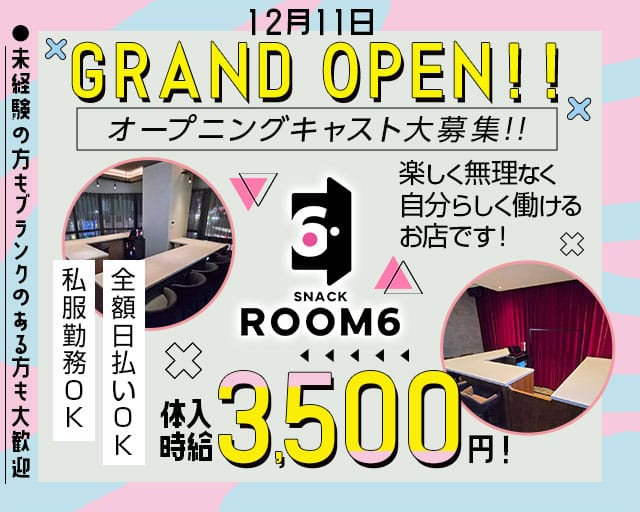 SNACK ROOM6（スナックルームシックス）（栃木県）の女性バイト求人情報