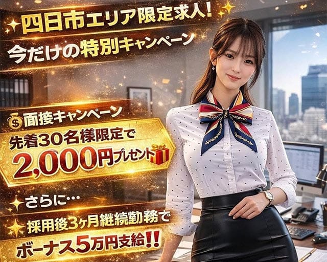 美人秘書室（ビジンヒショシツ）（三重県）の女性バイト求人情報