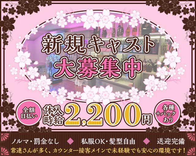 スナック桜（サクラ）（春日井市）の女性バイト求人情報