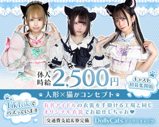 ドーリーキャッツ（東京都）の女性バイト求人情報
