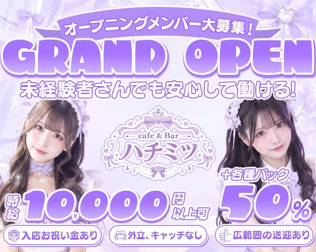 【朝昼夜】cafe＆Bar ハチミツ（豊島区）の女性バイト求人情報