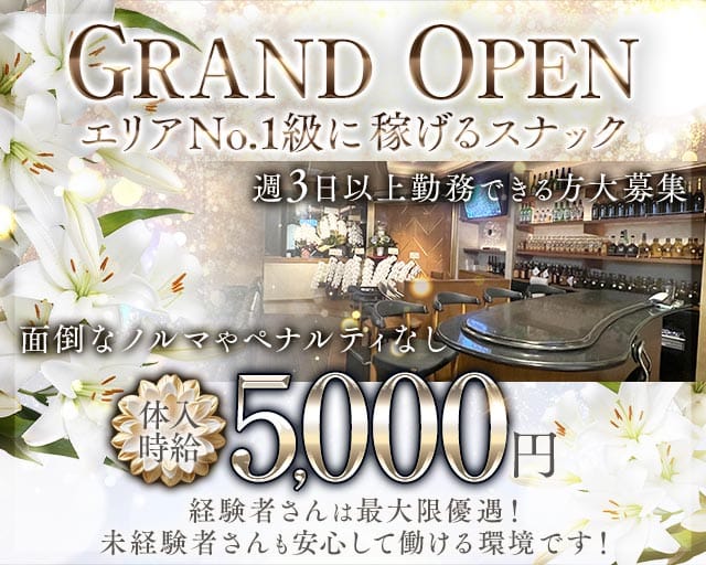 【甲府】スナック Lily（リリー）（山梨県）の女性バイト求人情報