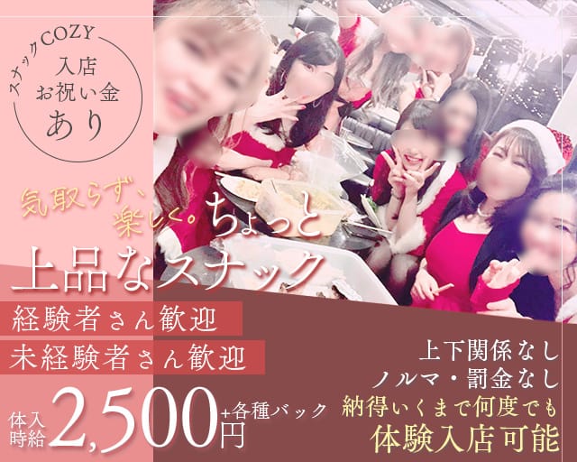 スナックCOZY（コージー）（東京都）の女性バイト求人情報