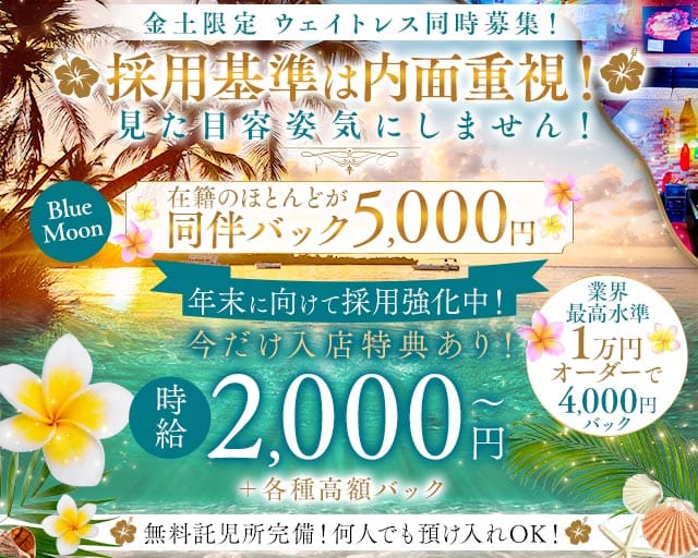 【和歌山市】ラウンジ ブルームーンの女性バイト求人情報