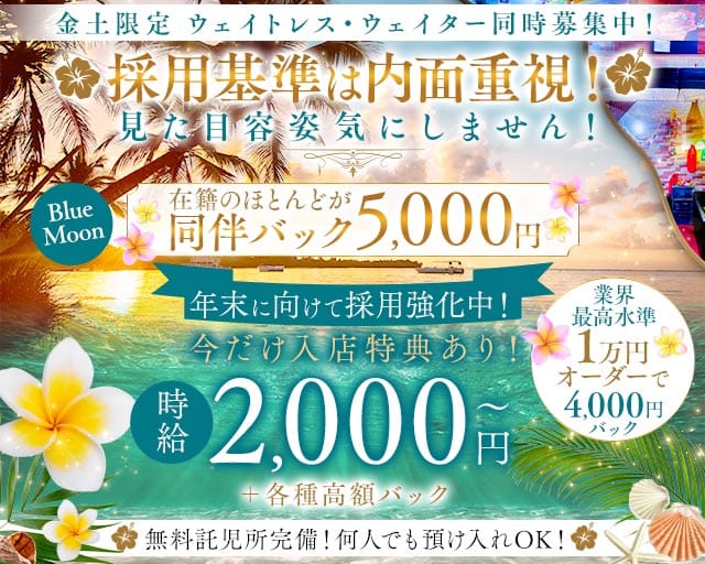 【和歌山市】ラウンジ ブルームーン（和歌山市）の女性バイト求人情報