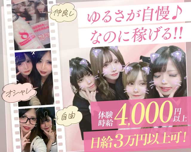 Girl's Bar ドルチェリア（新宿区）の女性バイト求人情報