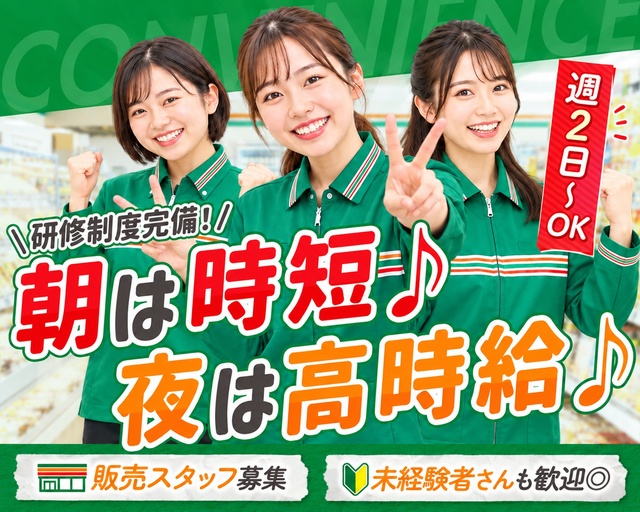 セブン-イレブン 横浜岡村４丁目店（神奈川県）の女性バイト求人情報