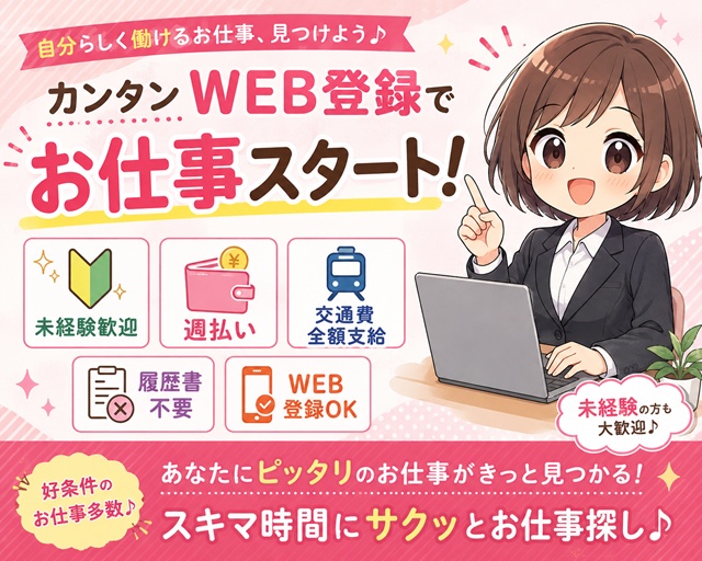 株式会社KOSMO　東京支店（武蔵野市）の女性バイト求人情報
