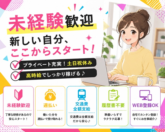 株式会社KOSMO　東京支店（藤沢市）の女性バイト求人情報