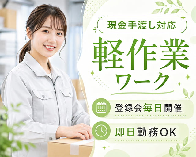 テイケイワークス東京株式会社　西船橋支店（千葉県）の女性バイト求人情報