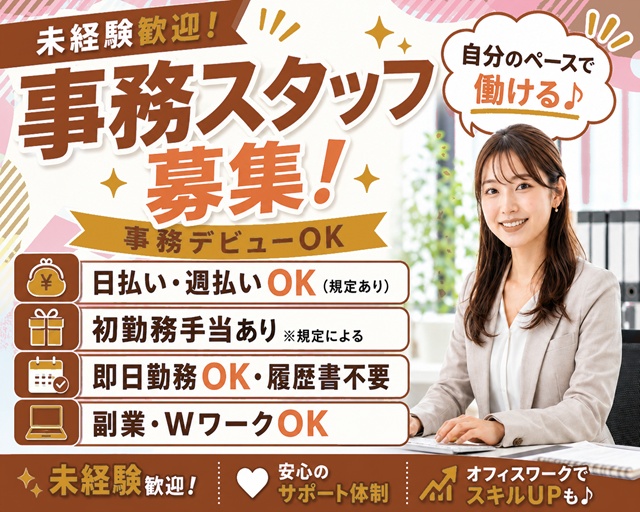 テイケイワークス株式会社　新宿中央支店/TW111の女性バイト求人情報